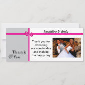 感謝カード 招待状 (正面)