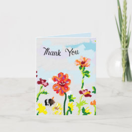 感謝カード : 田園の野生