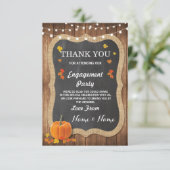 感謝カード 結婚式 かぼちゃ チョーク 招待状 (スタンド正面)