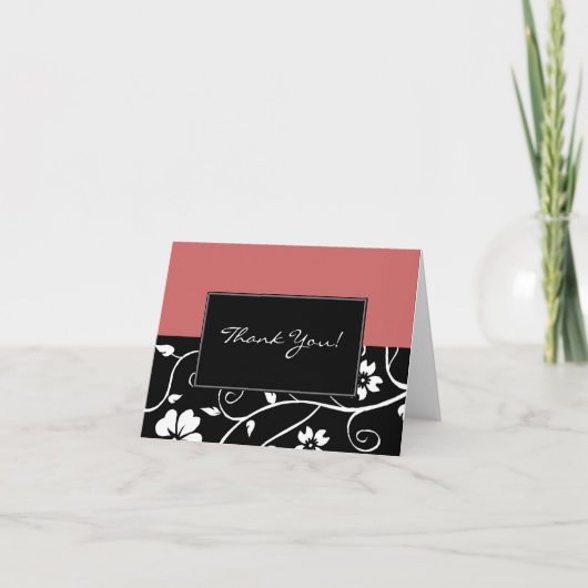 感謝カード！ - 結婚式 サンキューカード (正面)