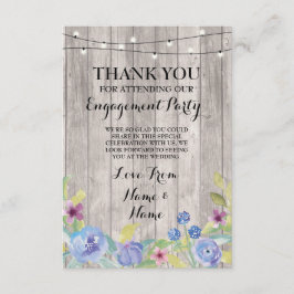 感謝カード 結婚式 木 花