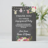 感謝カード 結婚 飾り チャンク 招待状 (スタンド正面)