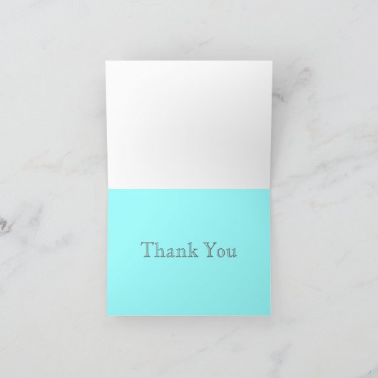 感謝カード 青 (内部)