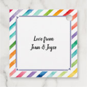 感謝ギフトラベル フェイバータグ (裏面)