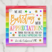 感謝ギフトラベル フェイバータグ (正面)