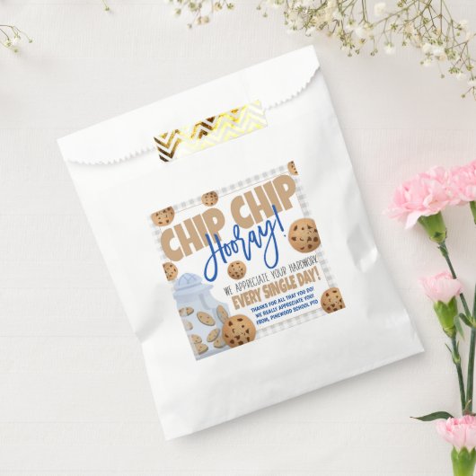 感謝クッキーの治療バッグ フェイバーバッグ (封をした状態)