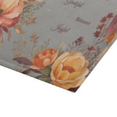 感謝グラテグル賛美フローラ感謝祭 カッティングボード (角)