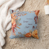 感謝グラテグル賛美フローラ感謝祭 クッション (ブランケット)