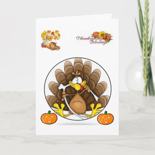 感謝グリーティングカード シーズンカード (正面)