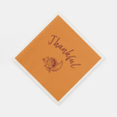 感謝コルヌコピアランチョンナプキンセット50 スタンダードランチョンナプキン (角)