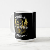 感謝コーヒーマグの翼 コーヒーマグカップ (正面左)