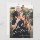 感謝シンプルの気持ちを持って感謝する人 シーズンカード (正面)