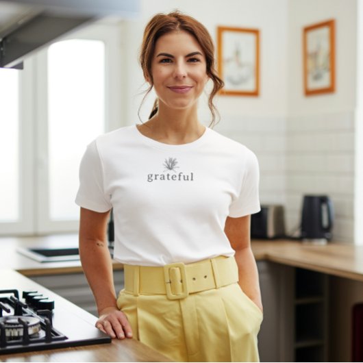 感謝シンプルエレガント感謝祭 Tシャツ