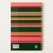 感謝ジャーナルかわいらしフローラドラゴンフライ プランナー手帳 (裏面)