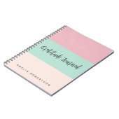 感謝ジャーナルカスタムスパイラルフォトノート ノートブック (左側)