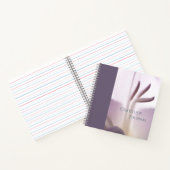 「感謝ジャーナル」ソフトフローラスパイラルノート ノートブック (内部)