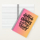 感謝ジャーナル ノートブック (内側)