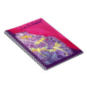 感謝ジャーナル: Cyn Mc著トンボの絹のイメージ ノートブック (右側)