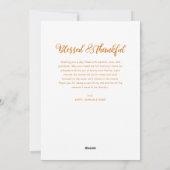 感謝スタイリッシュの文字のコラージュ シーズンカード (裏面)