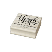 感謝スタンプ - 結婚式 - 婚約パーティーのギフト ラバースタンプ (スタンプ)