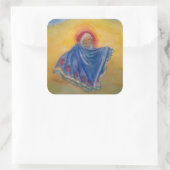 感謝ステッカー スクエアシール (バッグ)