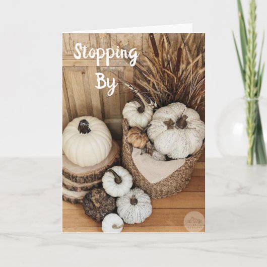 感謝ストップの願い**で** カード (正面)