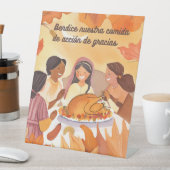 感謝スペインの祈りの言葉 台座サイン (インサイチュ)