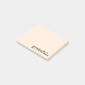 感謝タイポグラフィクリーム ポストイット (アングル)