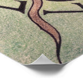 感謝ツリーポスタープリント ポスター (角)