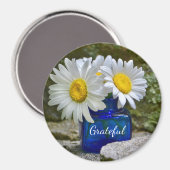 感謝デイジー マグネット (正面/裏面)