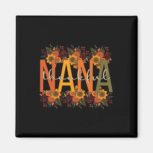 感謝ナナ祖母サンクスギビングナナナグランド マグネット (正面)