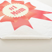 感謝ナンバーワンマザー受賞者のリボン シェルパブランケット (3/4)