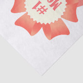 感謝ナンバーワンマザー受賞者のリボン 薄葉紙 (詳細)