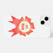 感謝ナンバーワンマザー受賞者のリボン Case-Mate iPhoneケース (裏面 (横))