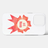 感謝ナンバーワンマザー受賞者のリボン Case-Mate iPhoneケース (裏面 (横))