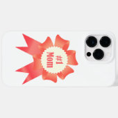 感謝ナンバーワンマザー受賞者のリボン Case-Mate iPhoneケース (裏面 (横))