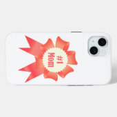 感謝ナンバーワンマザー受賞者のリボン Case-Mate iPhoneケース (裏面 (横))