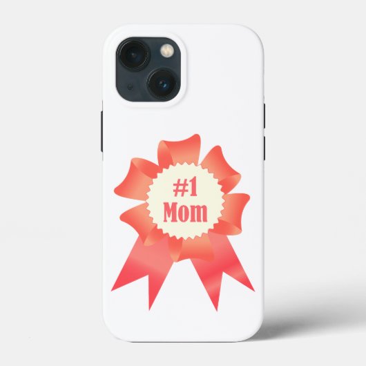 感謝ナンバーワンマザー受賞者のリボン Case-Mate iPhoneケース (裏面)