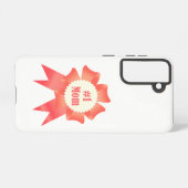 感謝ナンバーワンマザー受賞者のリボン SAMSUNG GALAXYケース (裏面横)