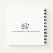 感謝ノート/ジャーナル ノートブック (裏面)