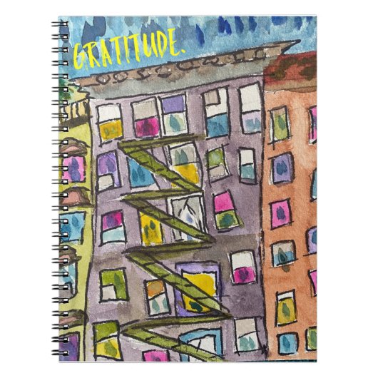 感謝ノート ノートブック (正面)