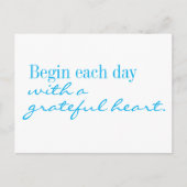 感謝ハートやる気を起こさせるはがき ポストカード (正面)