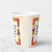 感謝ハート紙カップ 紙コップ (右)