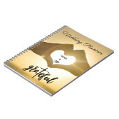 感謝ハート結婚ノートプランナー ノートブック (左側)