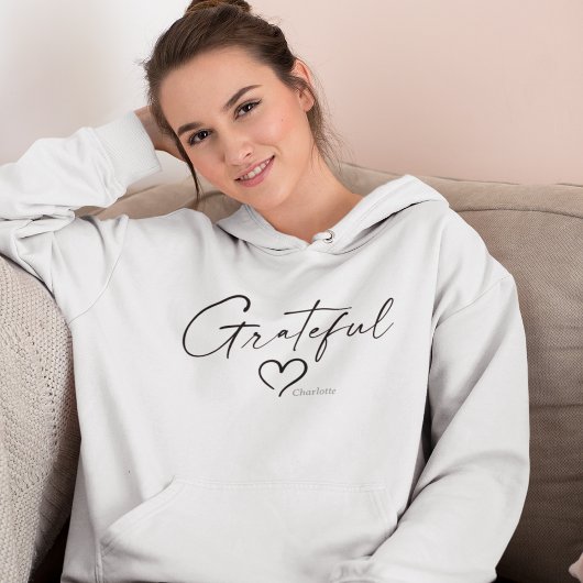 感謝ハート |インクスクミニマルリプト パーカ