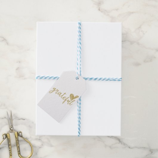 感謝ハート ギフトタグ (より糸付き)