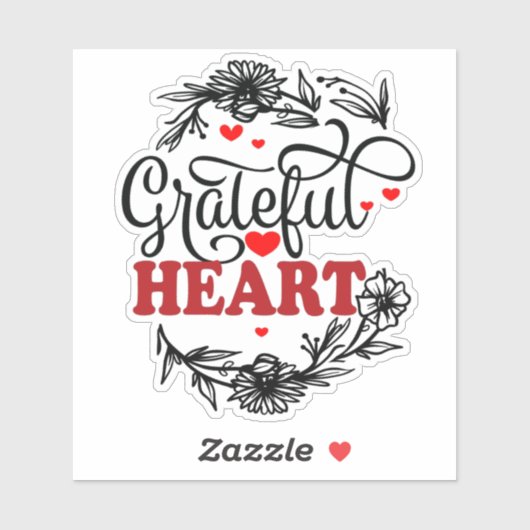 感謝ハート シール (シート)