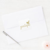 感謝ハート スクエアシール (封筒)