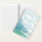 感謝バイブル祈りの言葉ジャーナル青い水色 ノートブック (内側)