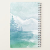 感謝バイブル祈りの言葉ジャーナル青い水色 ノートブック (裏面)